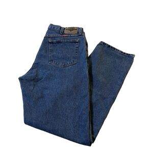 Wrangler Premium Men Blue Jeans Size 38x32 Regular 96501DS Cotton Blue Denim C16